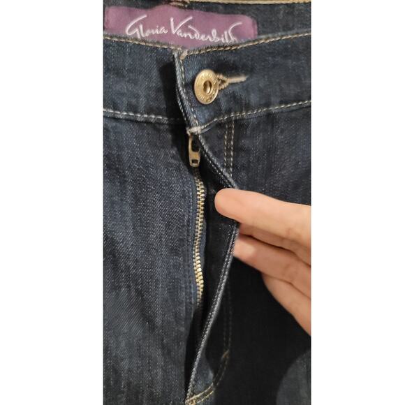 Gloria Vanderbilt Amanda Classic Tapered Jeans Preston Wash Missy 16 Average NEW - Picture 6 of 12